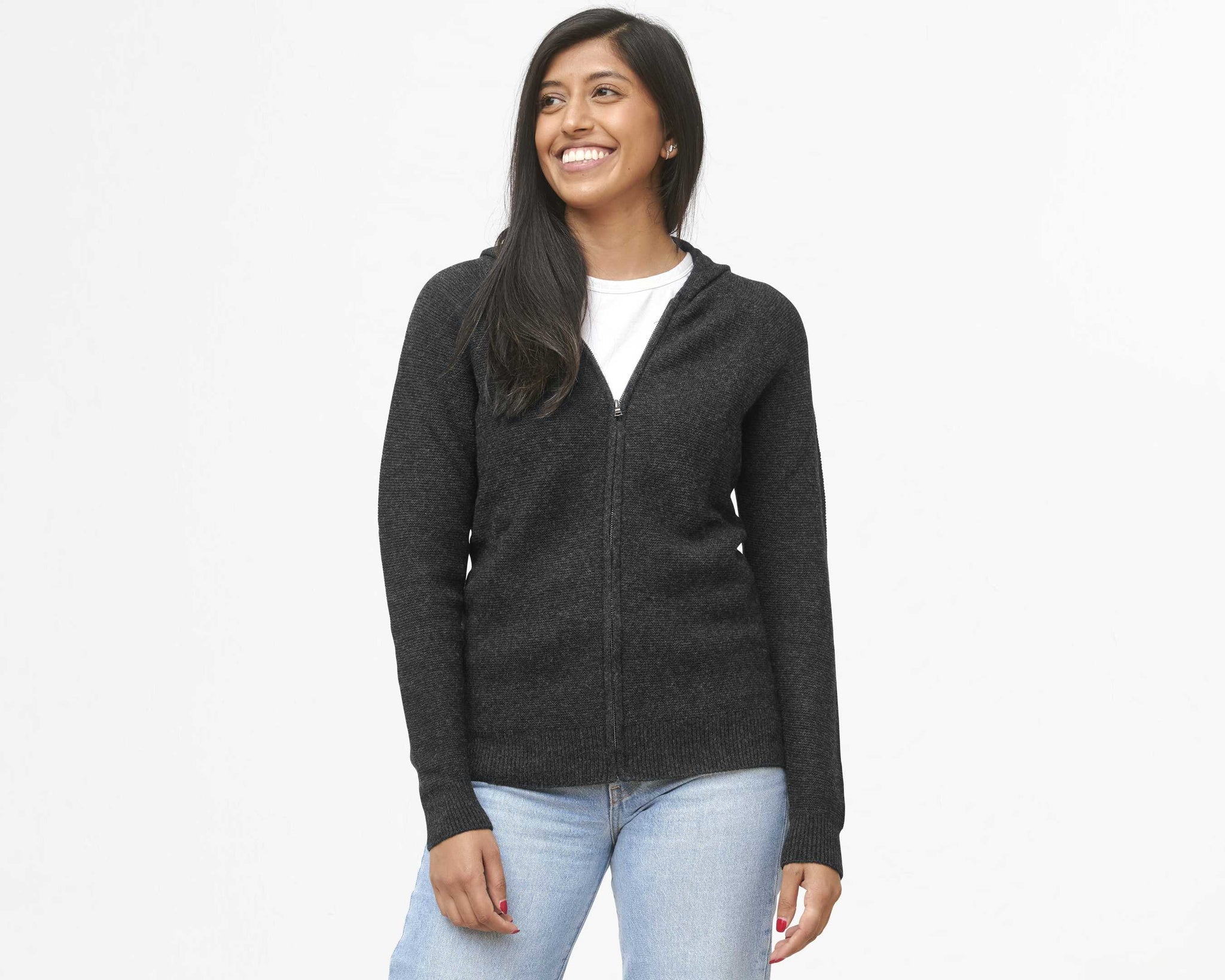 Long Sleeve Fleece Hoodie – Casual Full Zip Solid Jacket ZJFH811C76 $12Each
