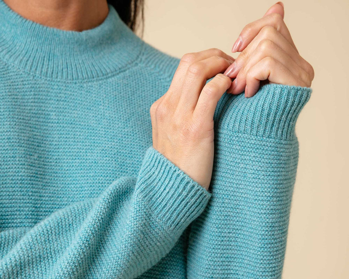 All-Season Mock Neck