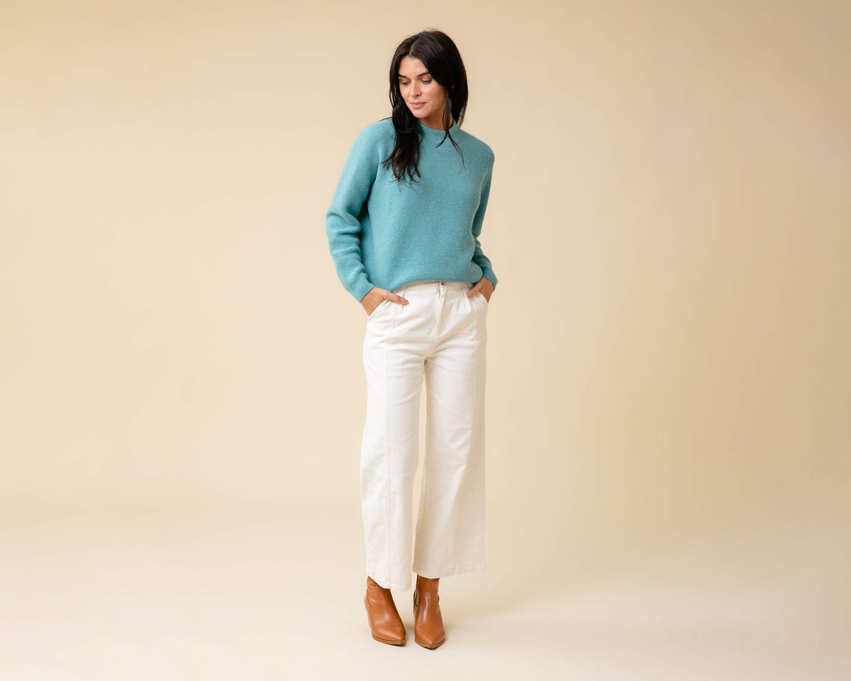 All-Season Mock Neck