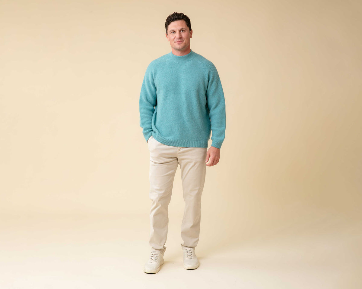 All-Season Mock Neck