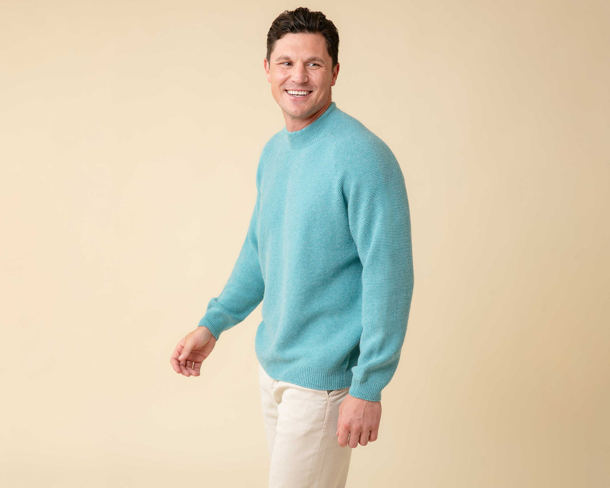 All-Season Mock Neck