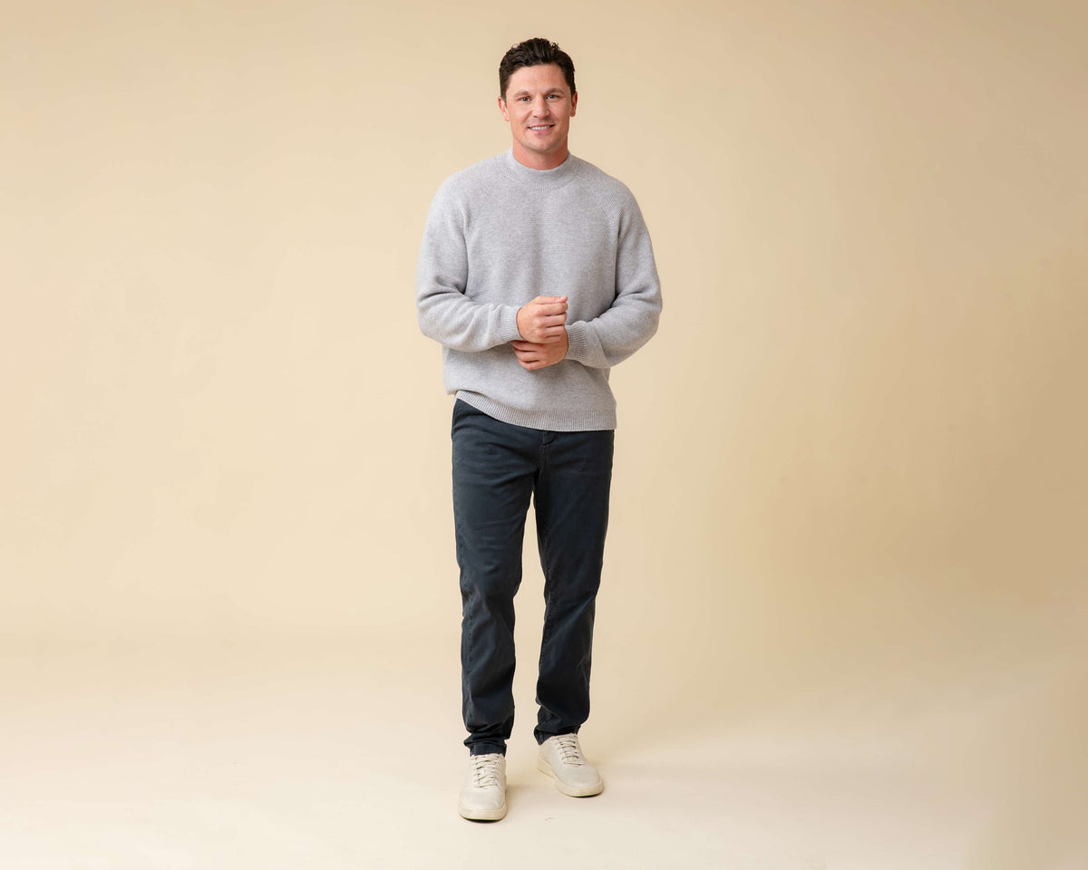 All-Season Mock Neck