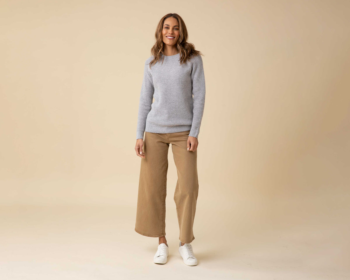 All-Season Waffle Knit