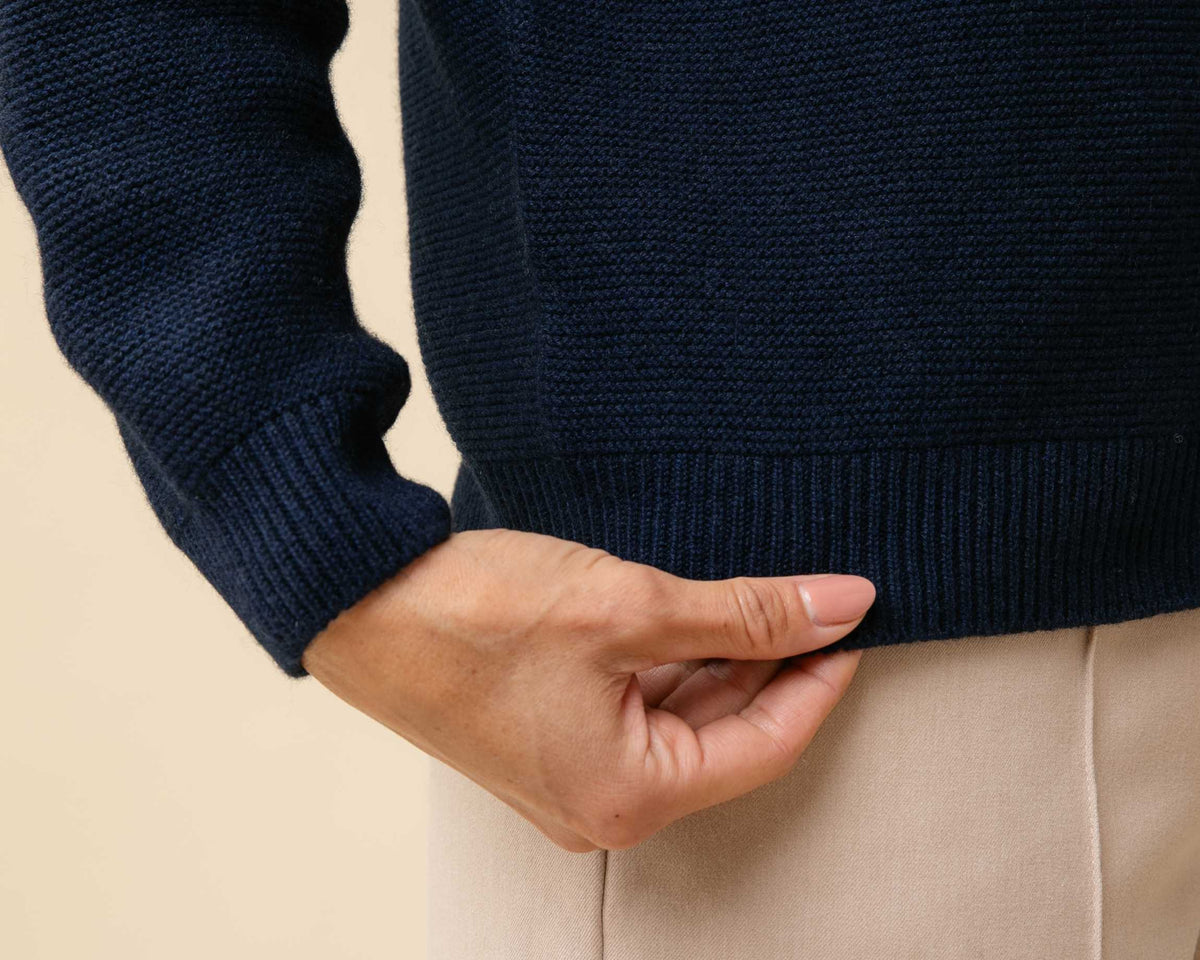 All-Season Mock Neck