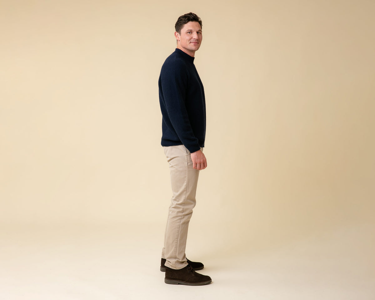 All-Season Mock Neck