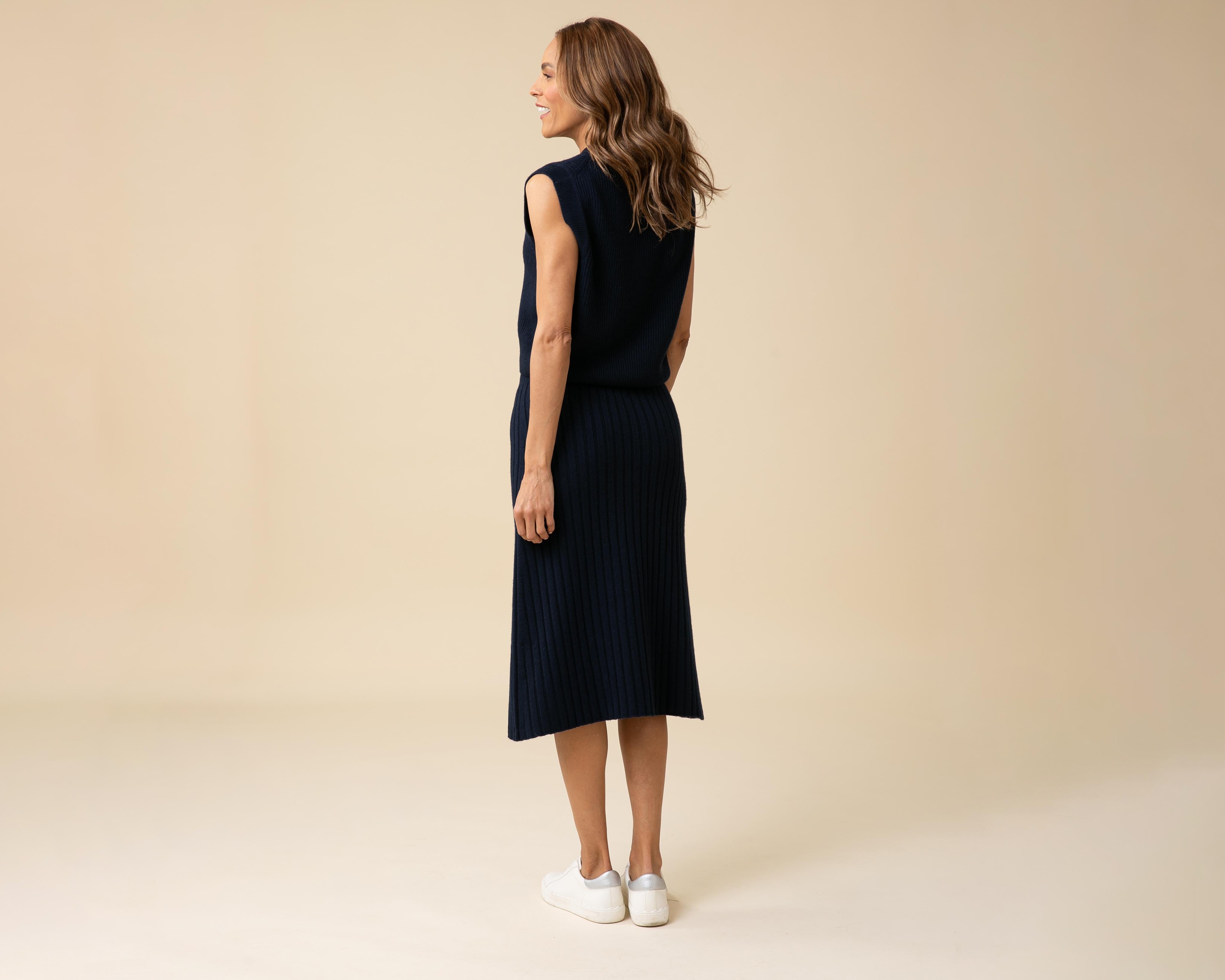 All-Season Ribbed Skirt