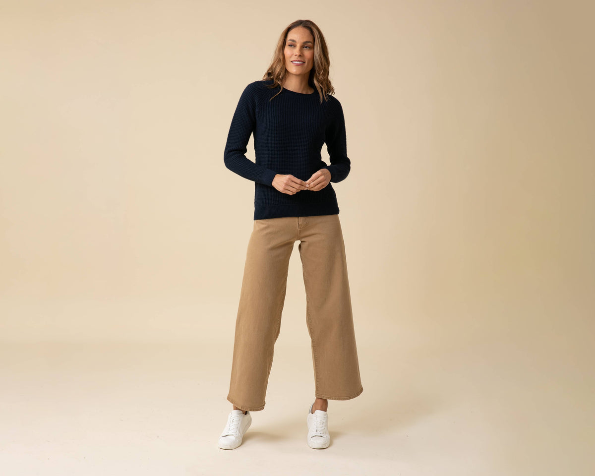 All-Season Waffle Knit