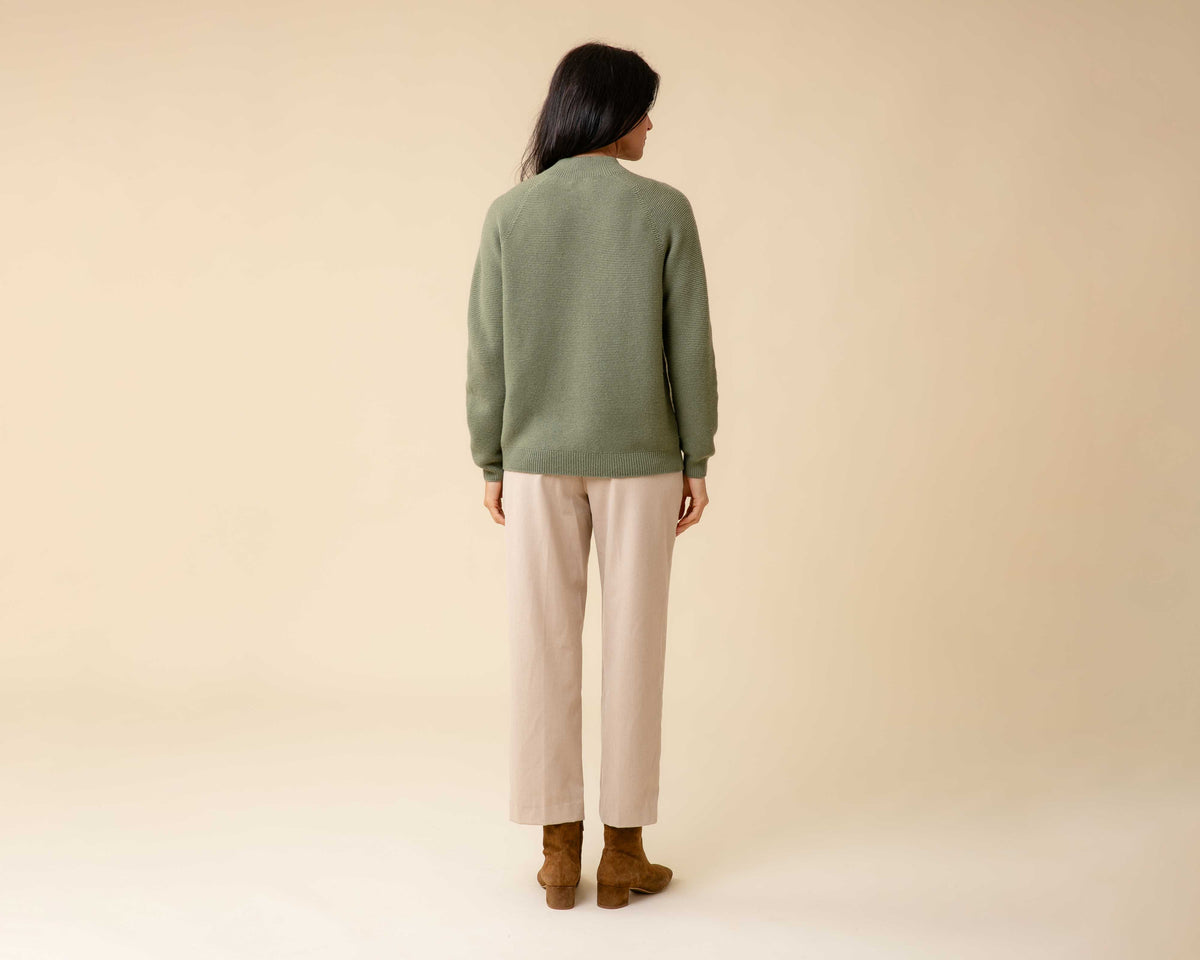 All-Season Mock Neck