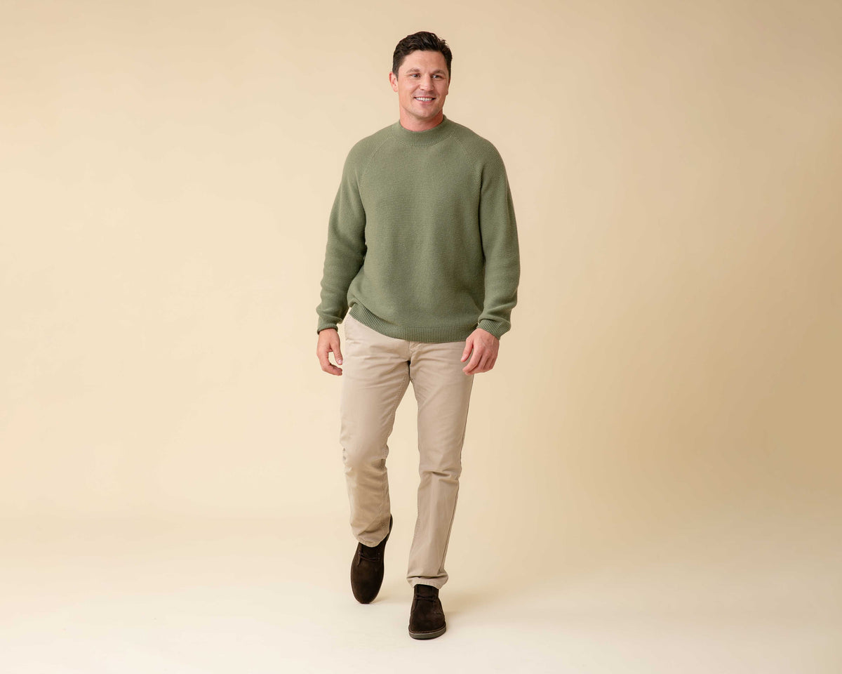 All-Season Mock Neck