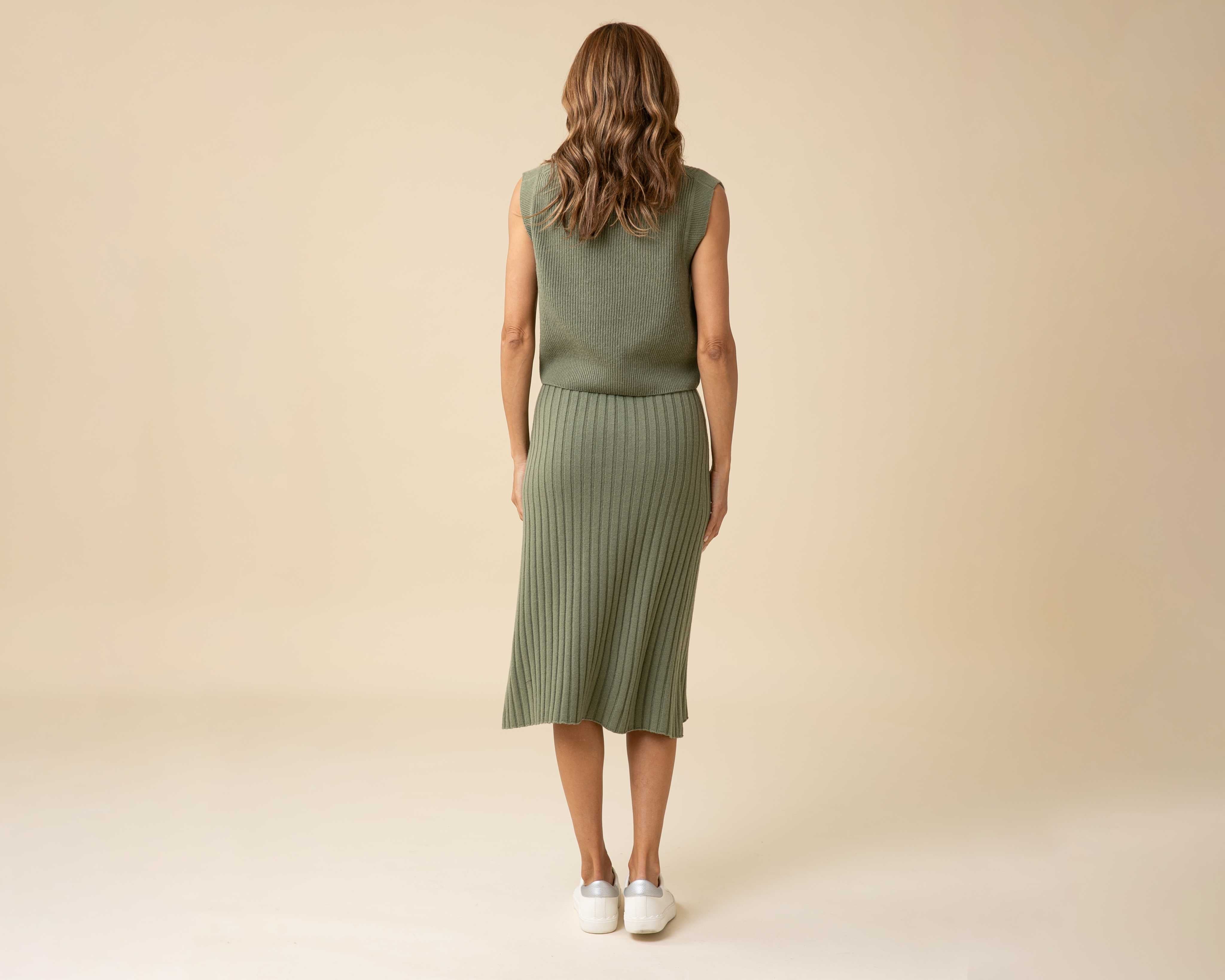 All-Season Ribbed Skirt