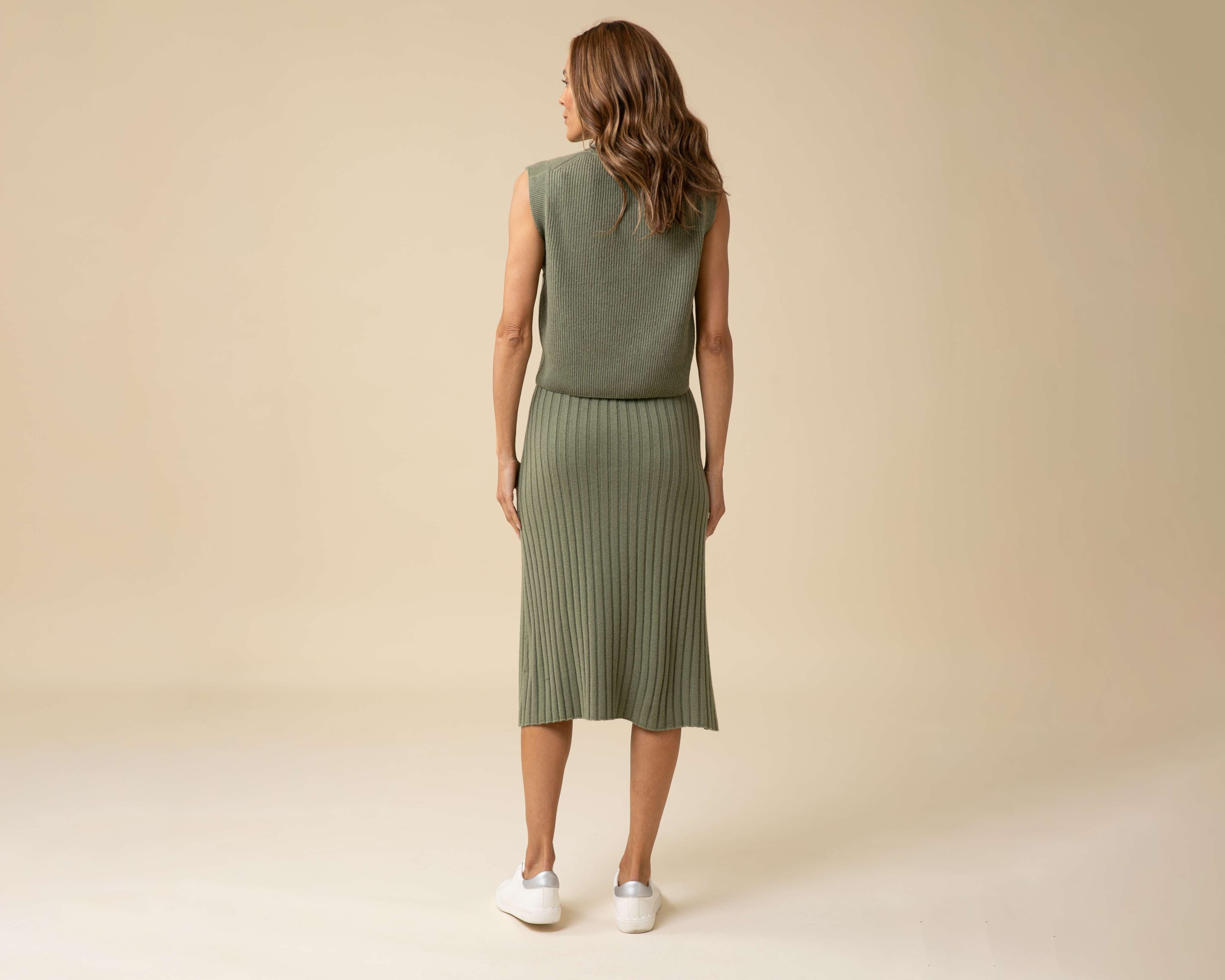 All-Season Ribbed Skirt