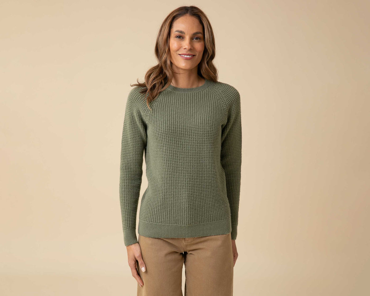 All-Season Waffle Knit