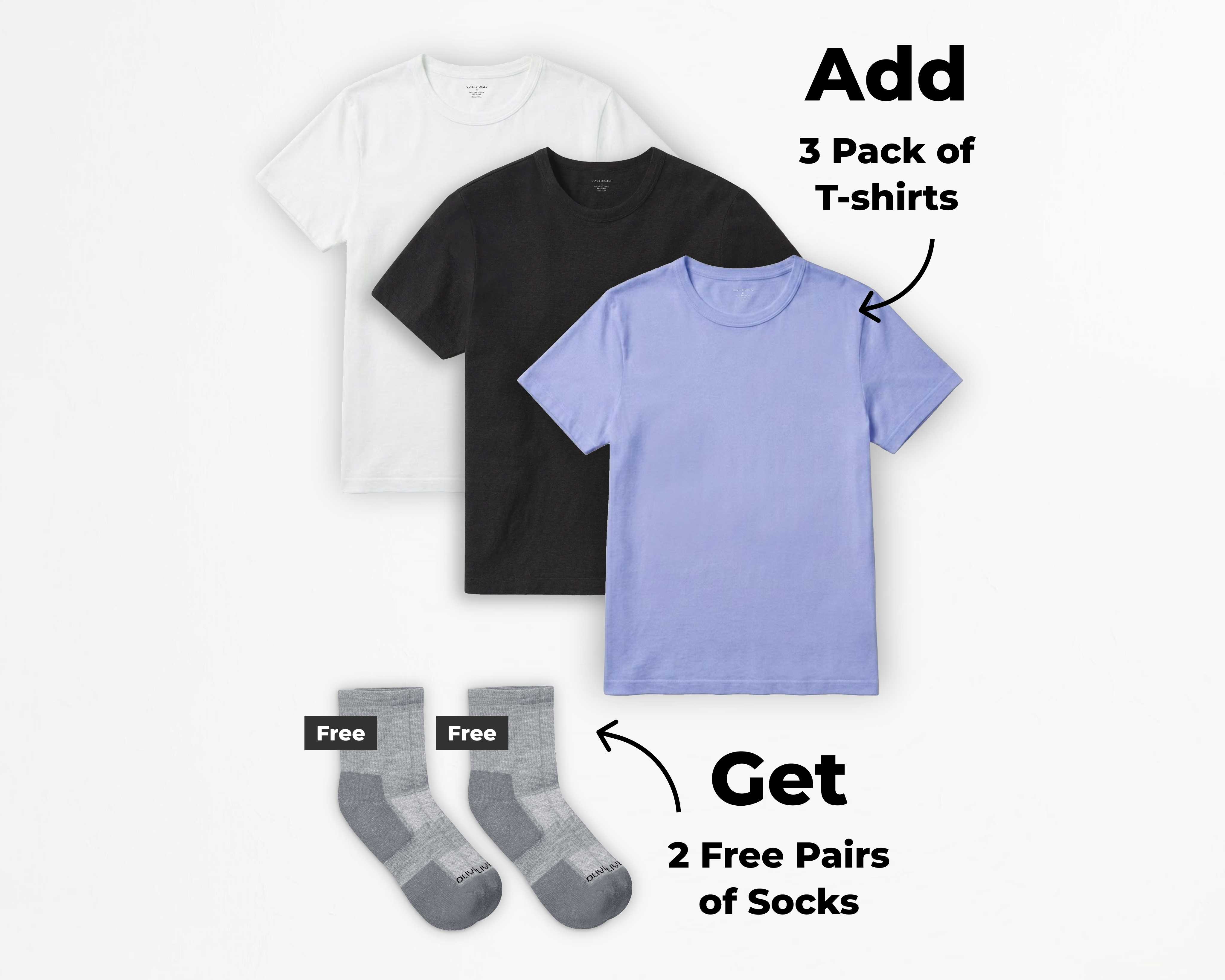 Starter Crew T-Shirt Bundle