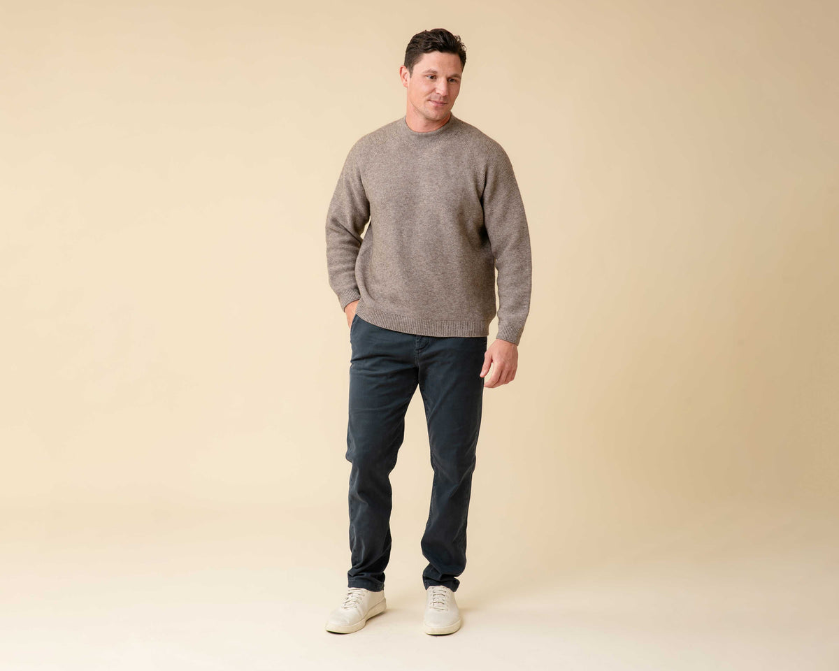 All-Season Mock Neck