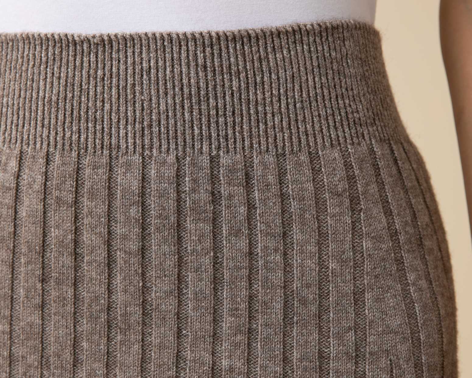 All-Season Ribbed Skirt