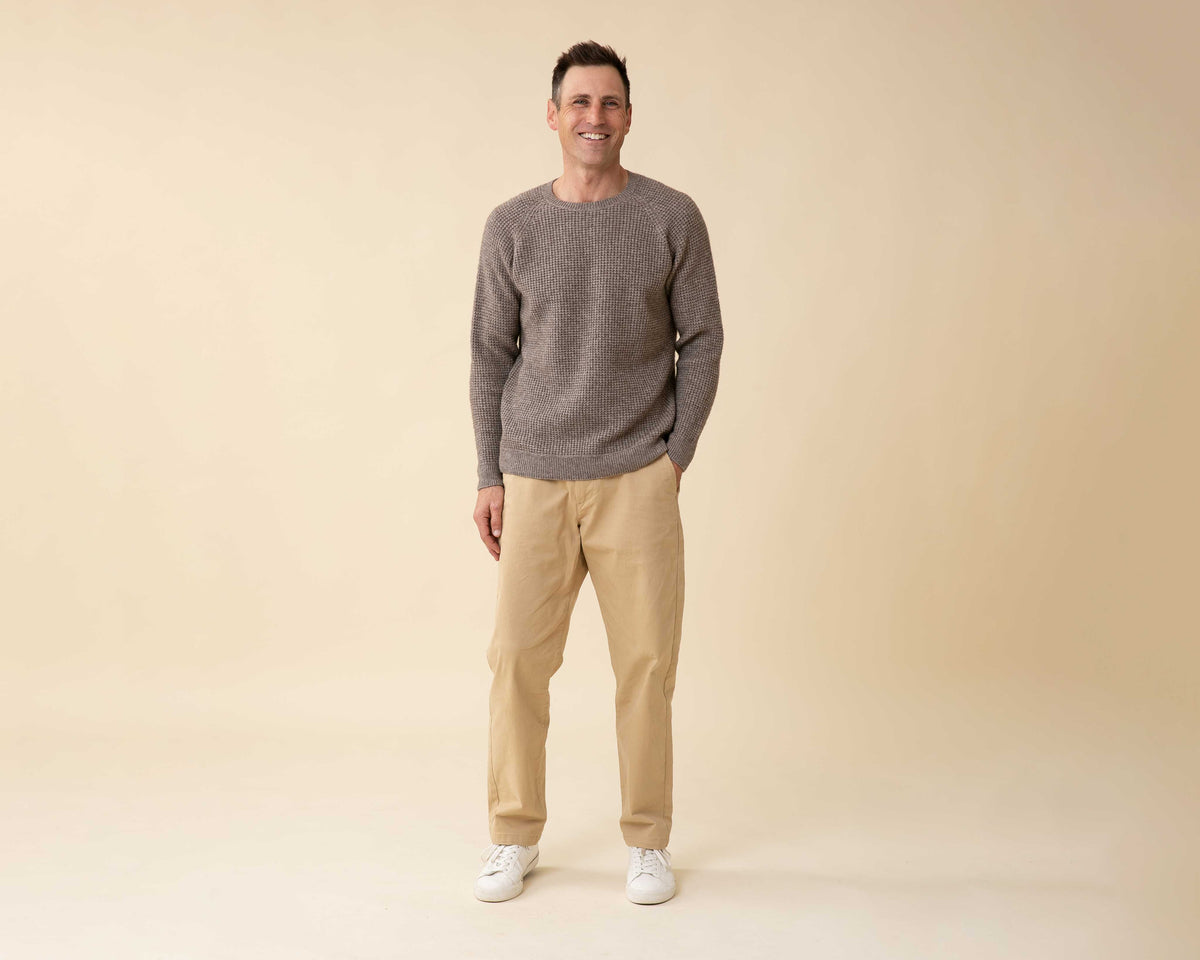 All-Season Waffle Knit