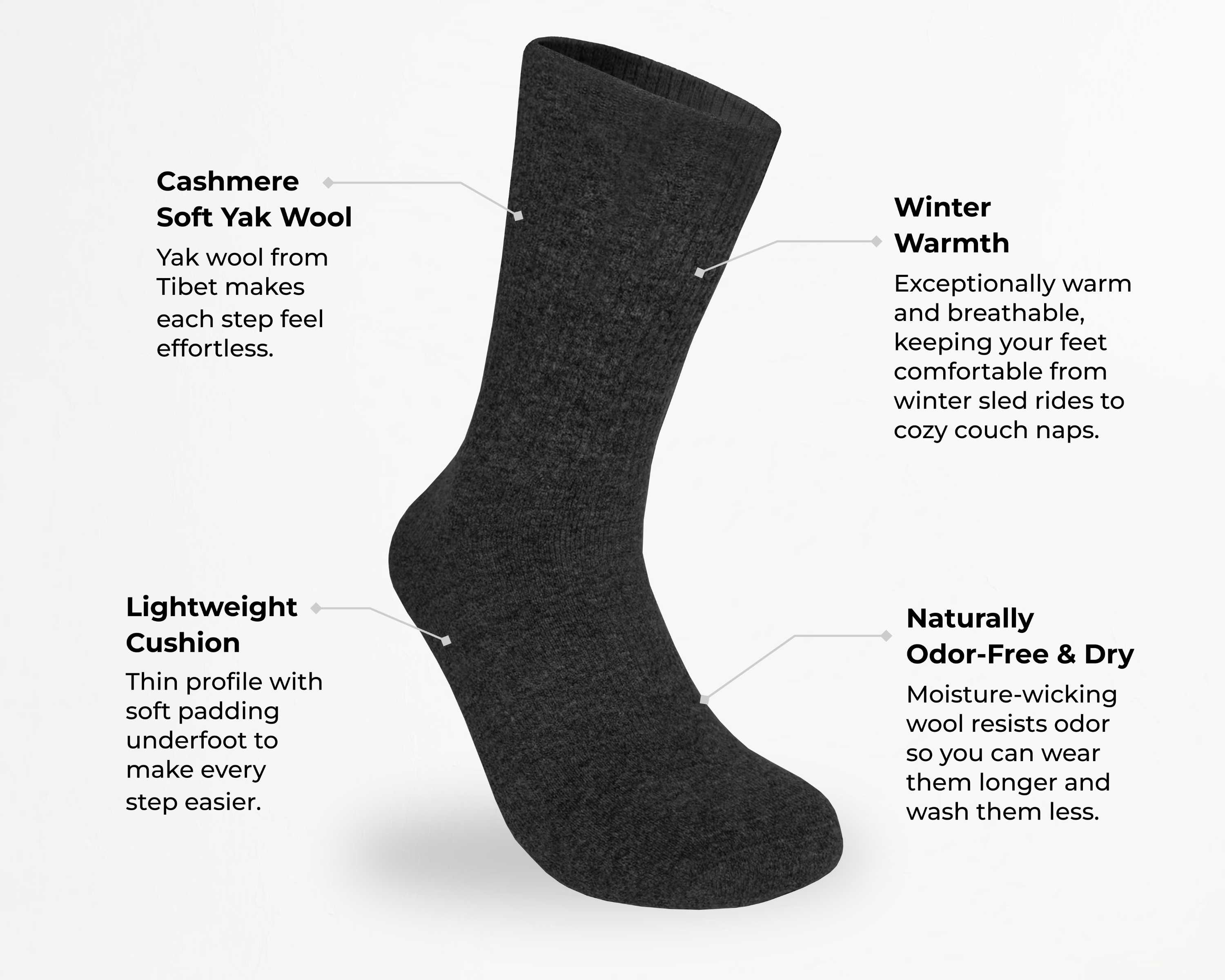 Winter Crew Socks