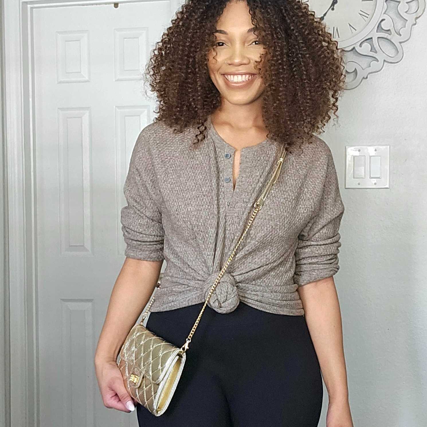 7 Ways To Style A Henley Sweater In One Week