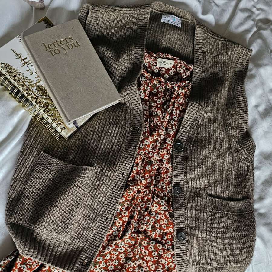 The Cardigan Vest For Every Season of Life