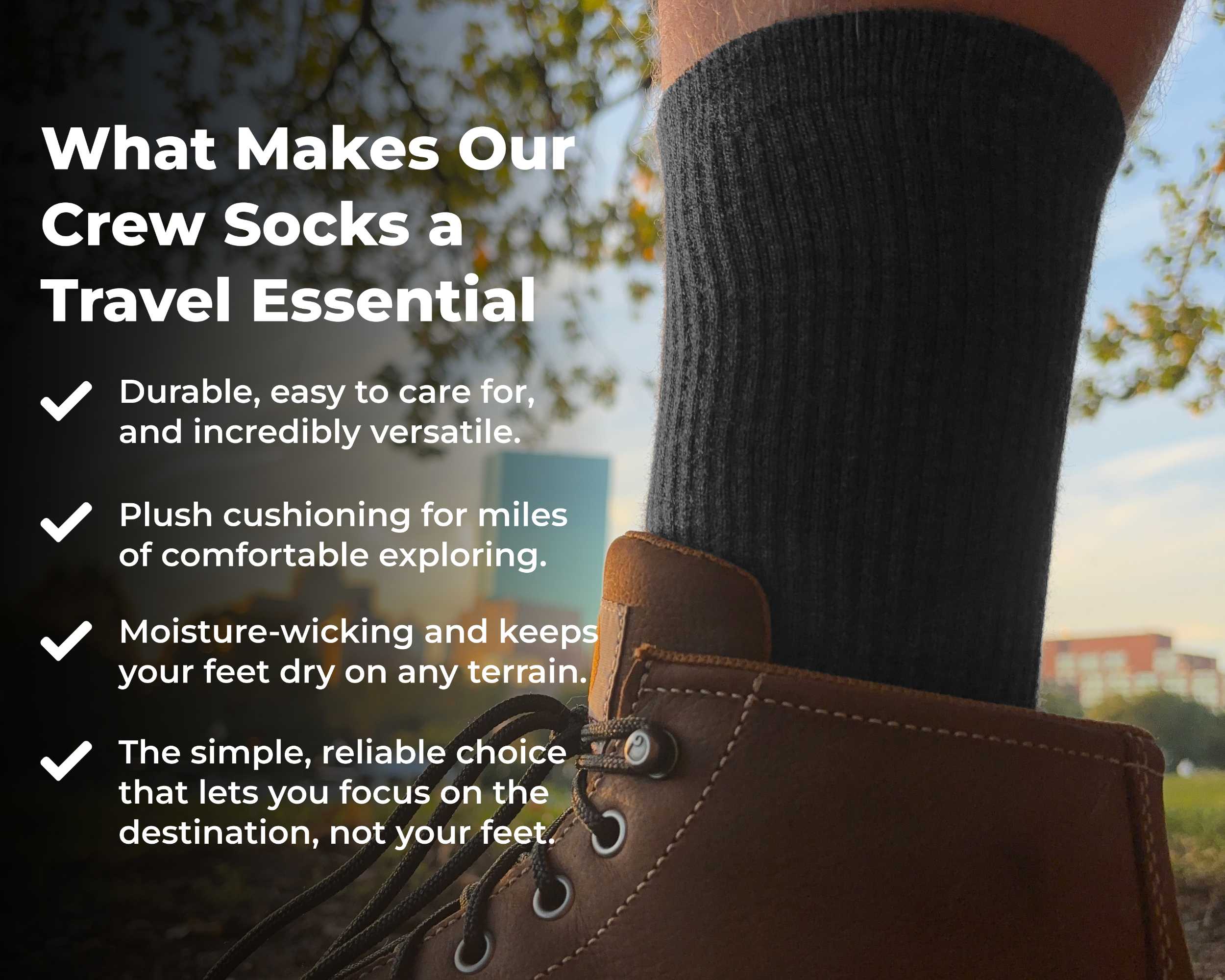 All-Season Crew Socks