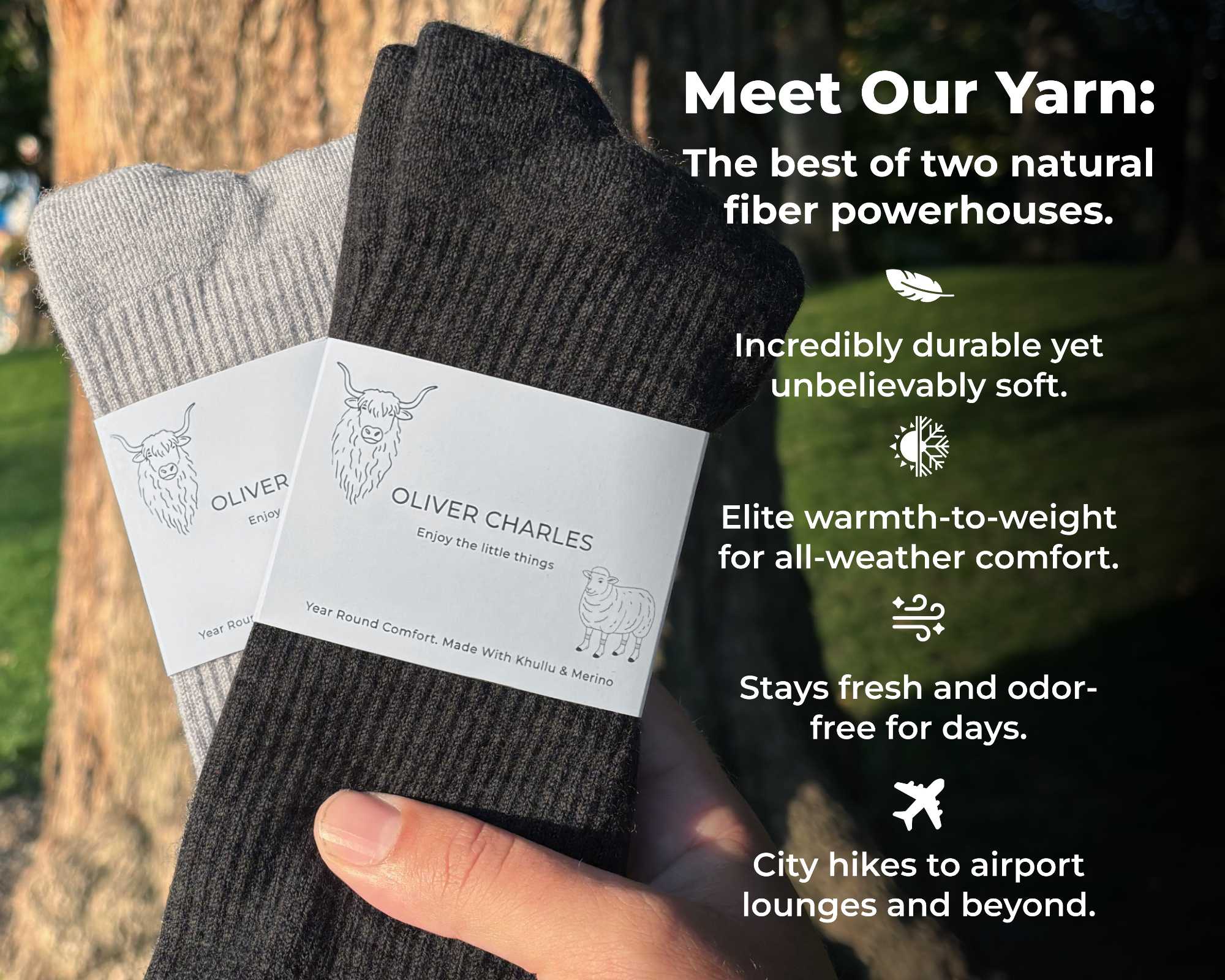 All-Season Crew Socks