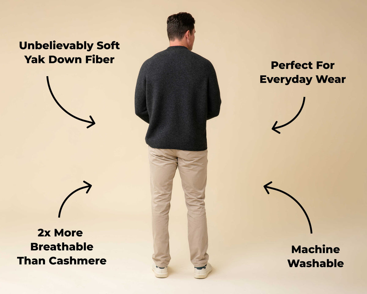 All-Season Mock Neck