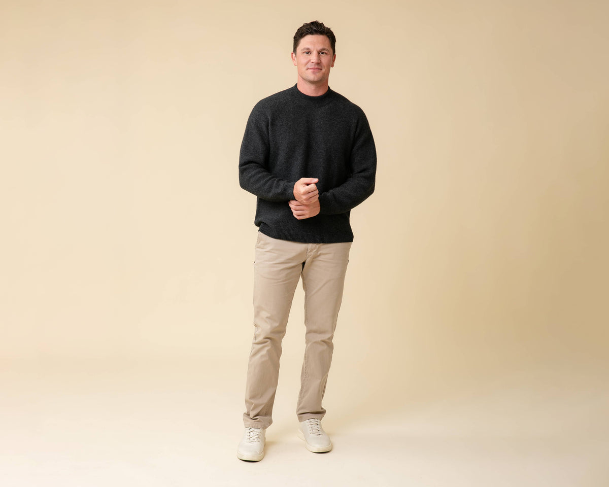All-Season Mock Neck