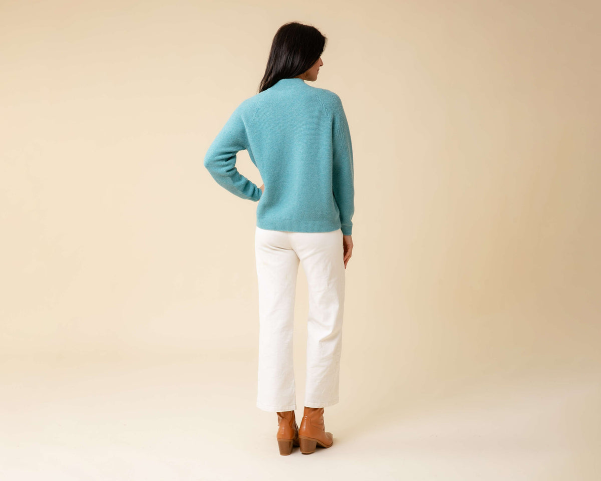 All-Season Mock Neck