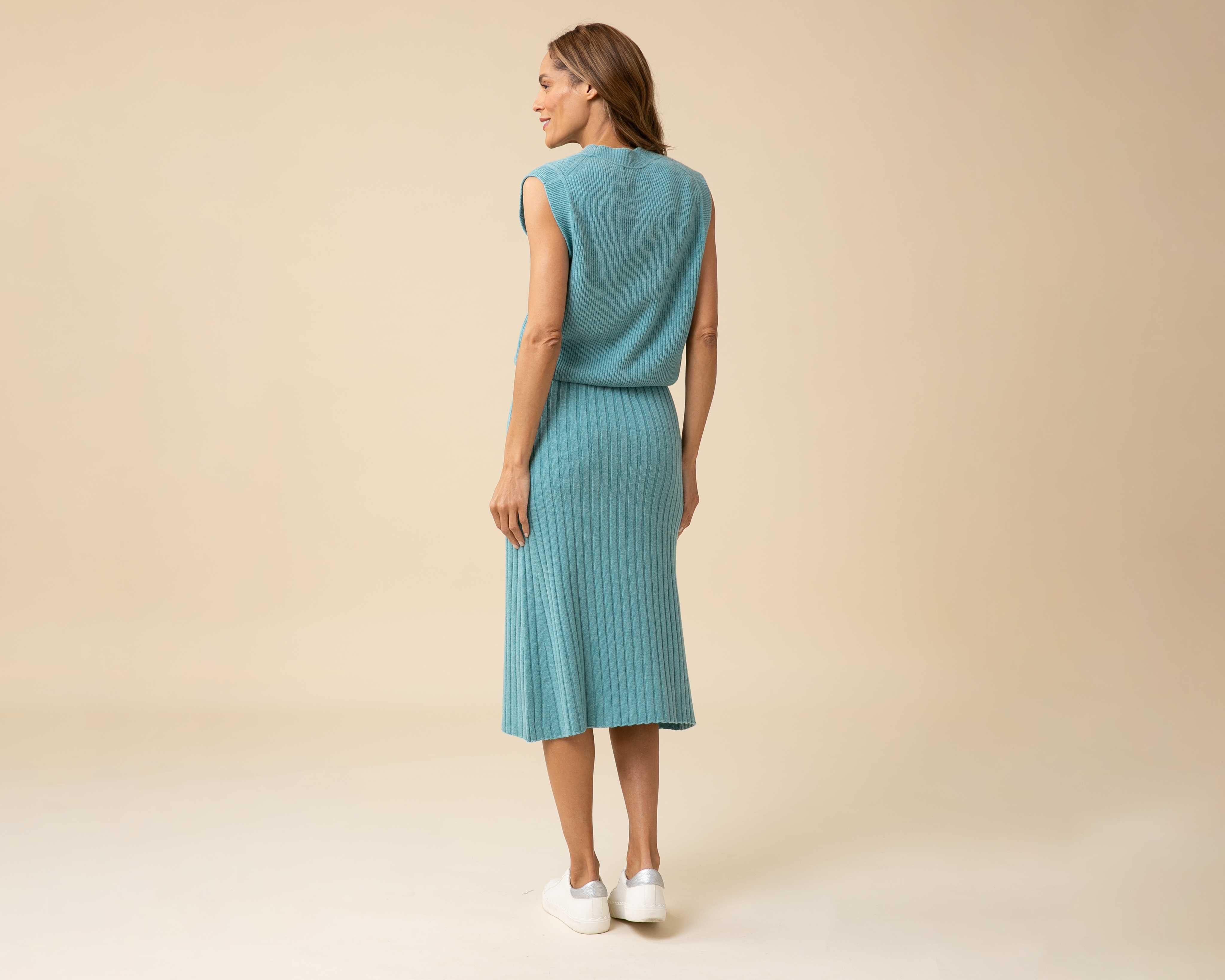All-Season Ribbed Skirt