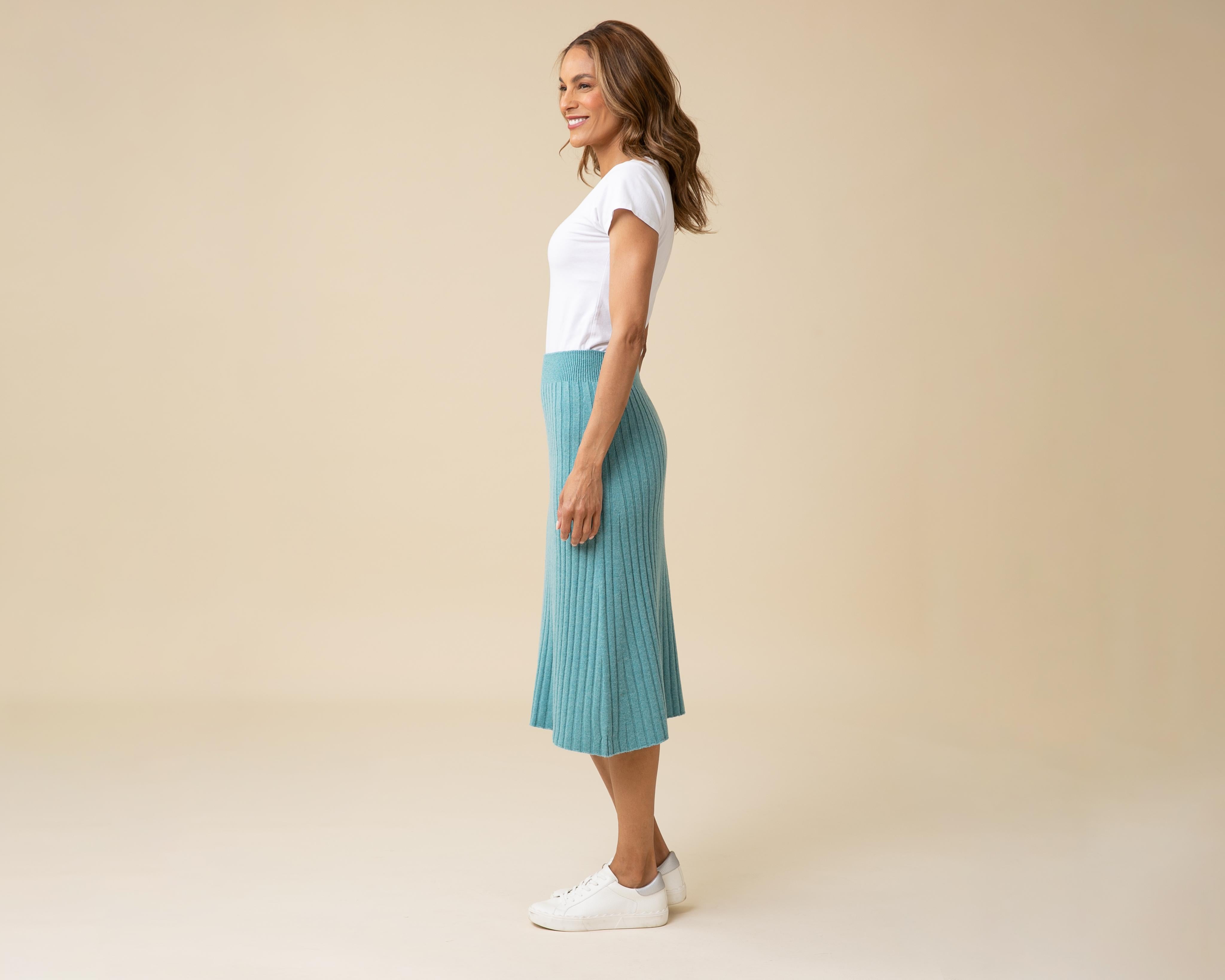 All-Season Ribbed Skirt