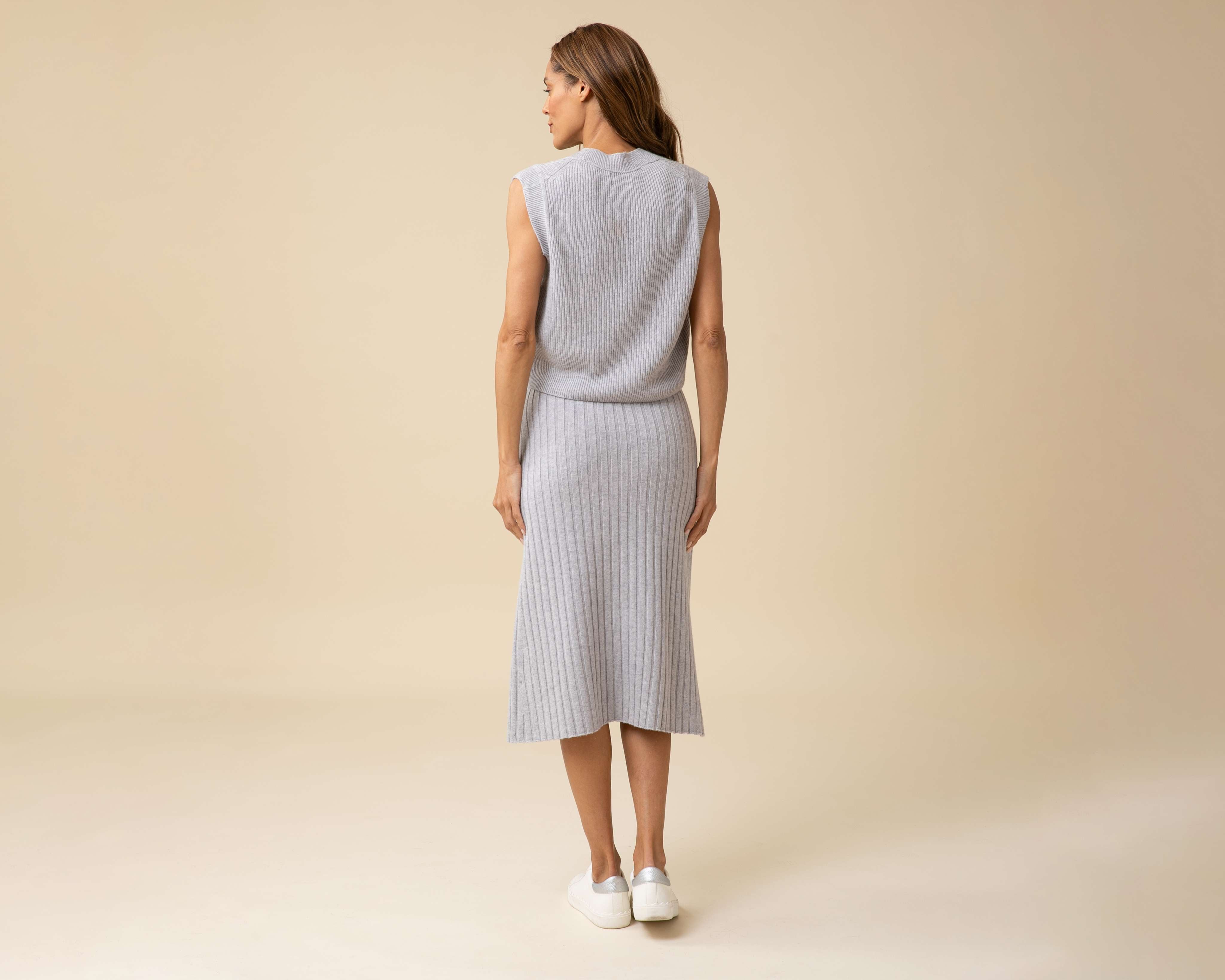 All-Season Ribbed Skirt