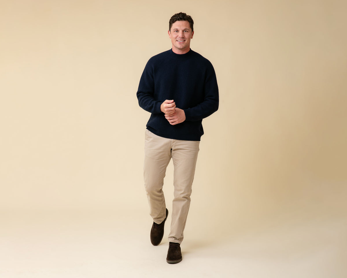 All-Season Mock Neck