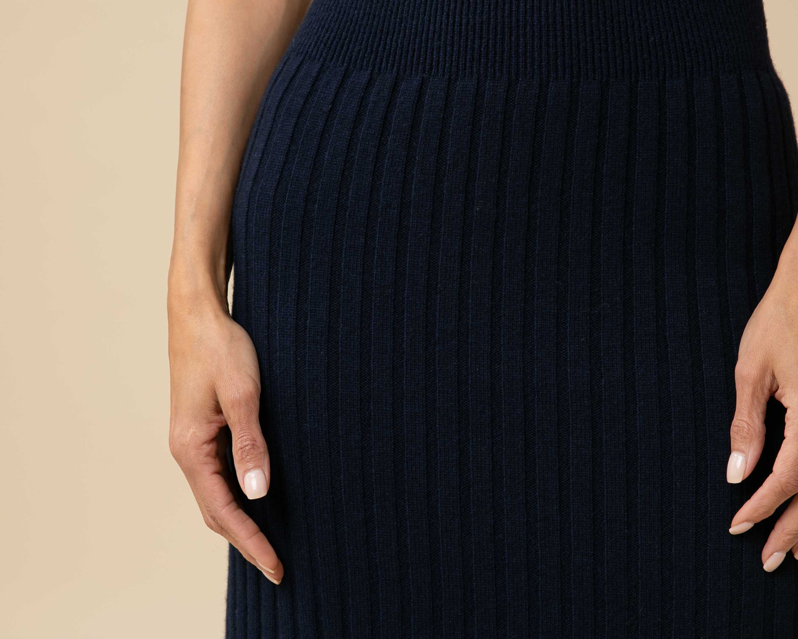 All-Season Ribbed Skirt