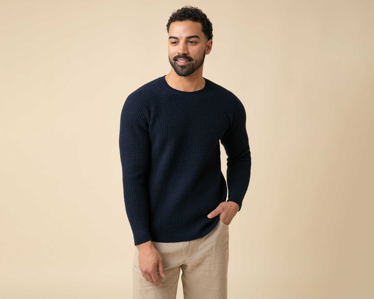 All-Season Waffle Knit