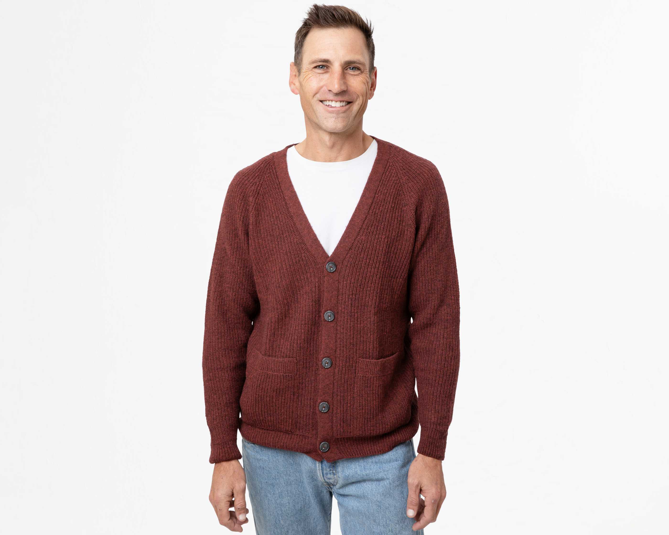 新品未使用 別注 BONCOURA BICOLOR IVY CARDIGAN Chloe Cardigan Sweater | Chai - Kindred Bravely