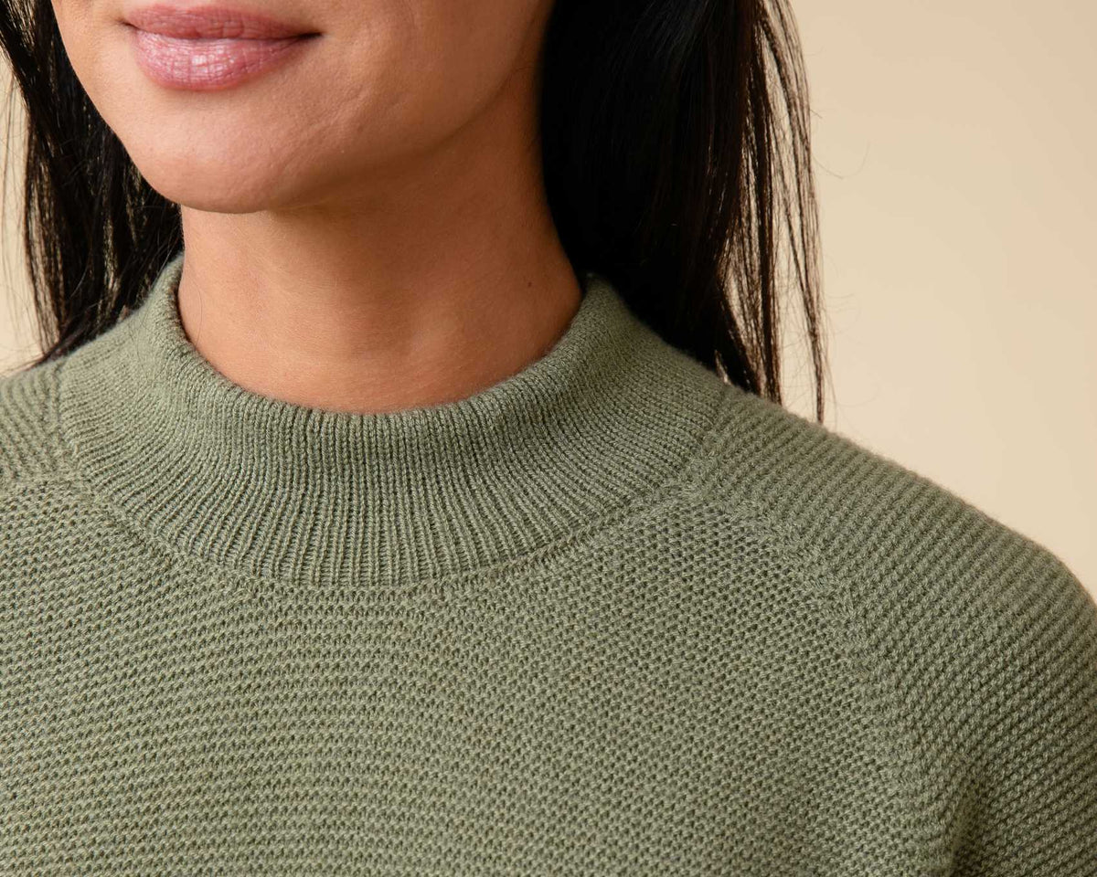 All-Season Mock Neck