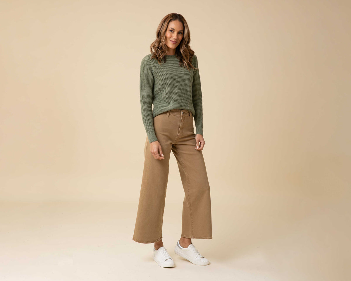 All-Season Waffle Knit