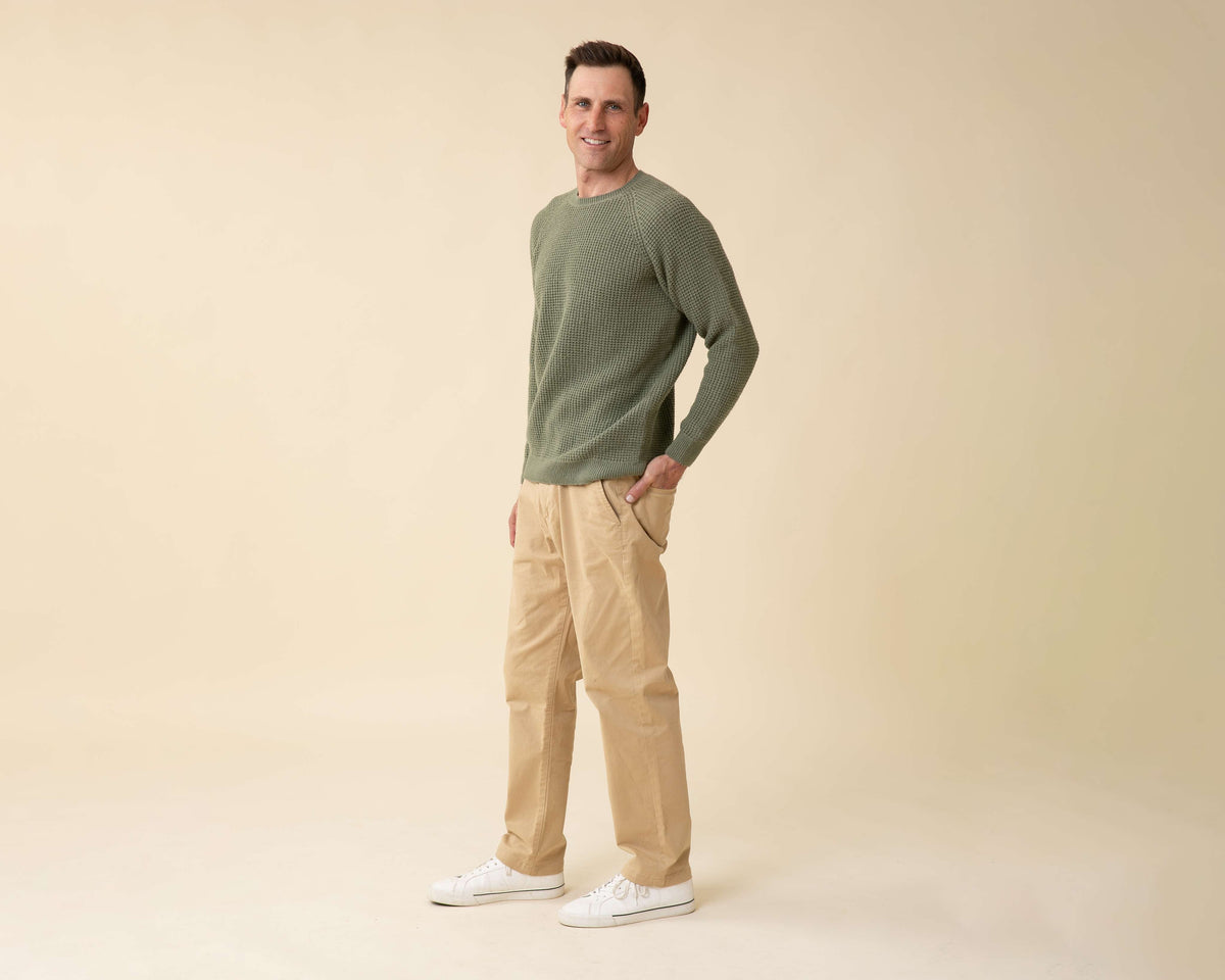 All-Season Waffle Knit