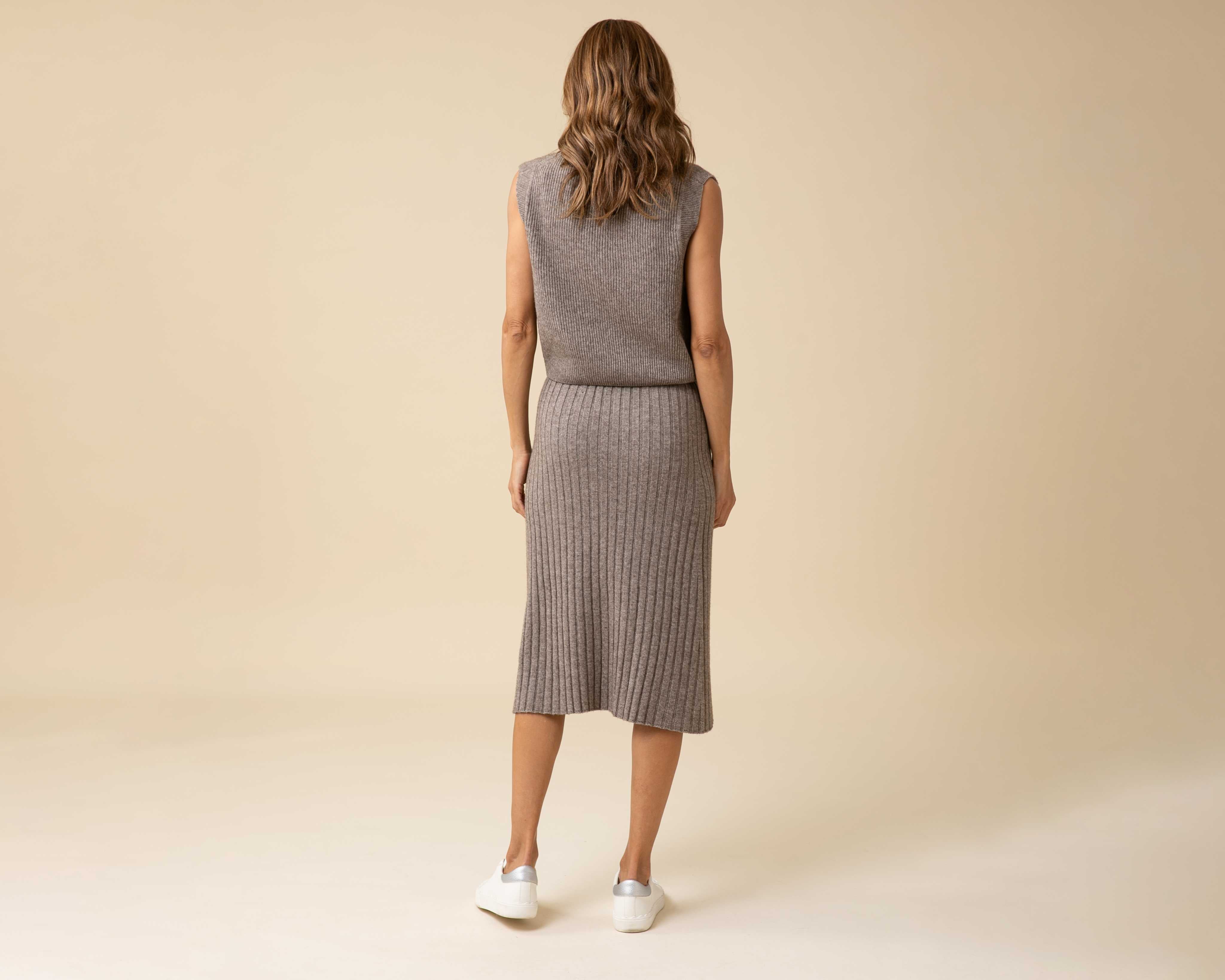 All-Season Ribbed Skirt